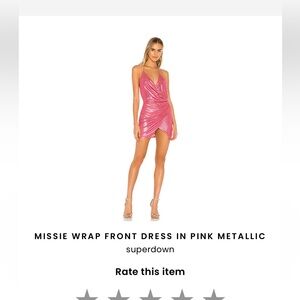 Superdown Blush Pink Dress